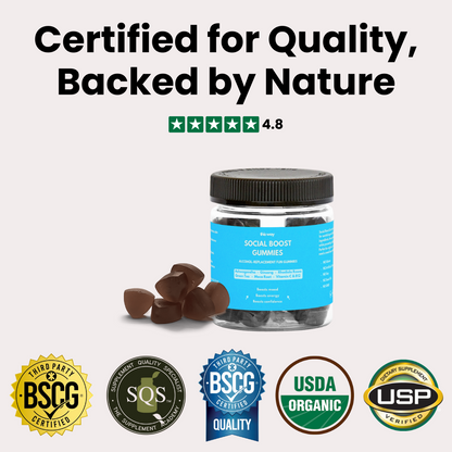 Social Boost Gummies - Fuel Your Party