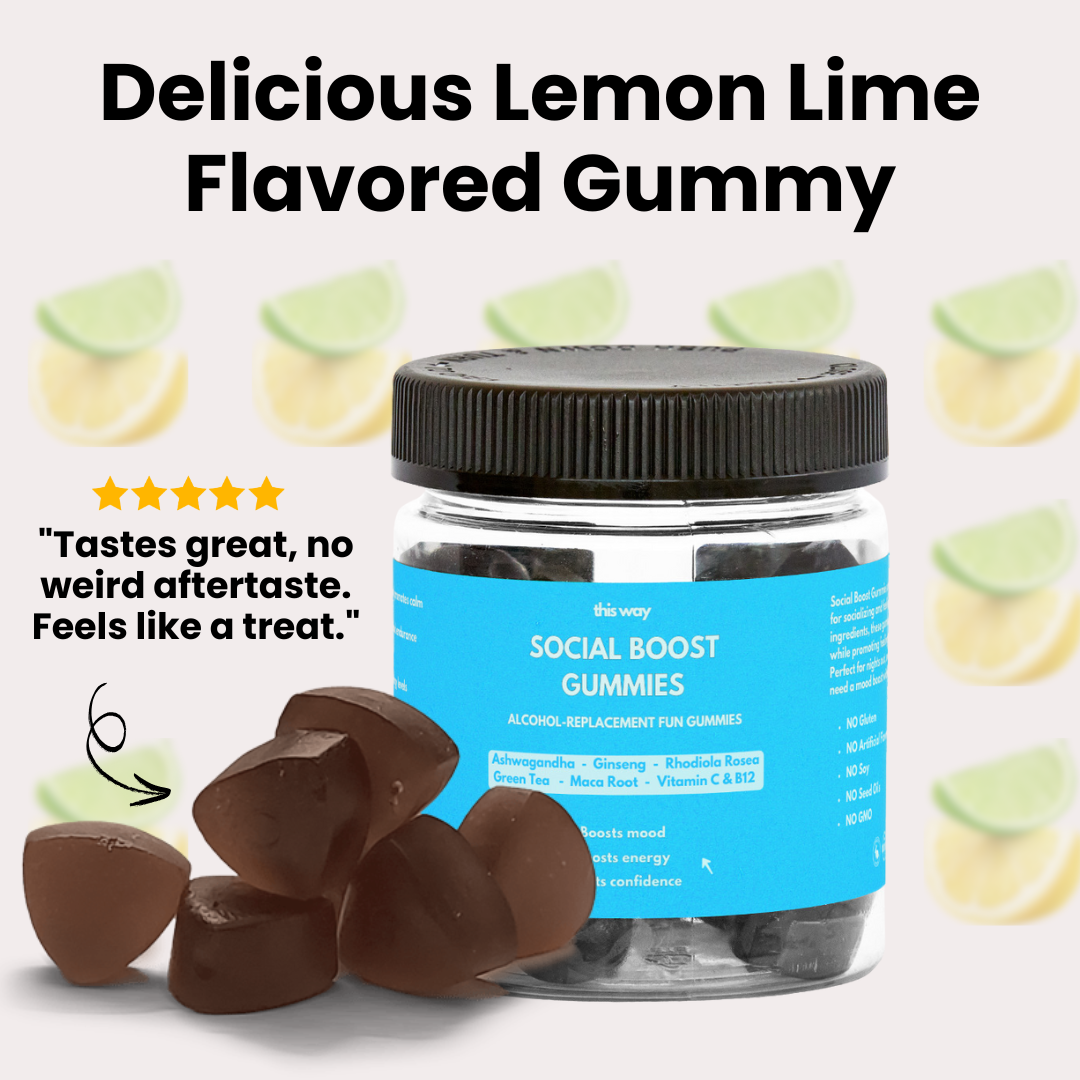 Social Boost Gummies - Fuel Your Party