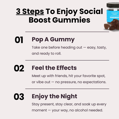 Social Boost Gummies - Fuel Your Party