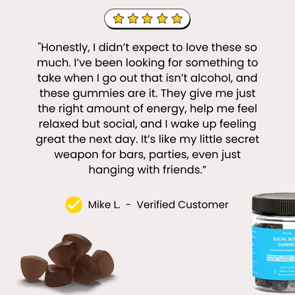 Social Boost Gummies - Fuel Your Party