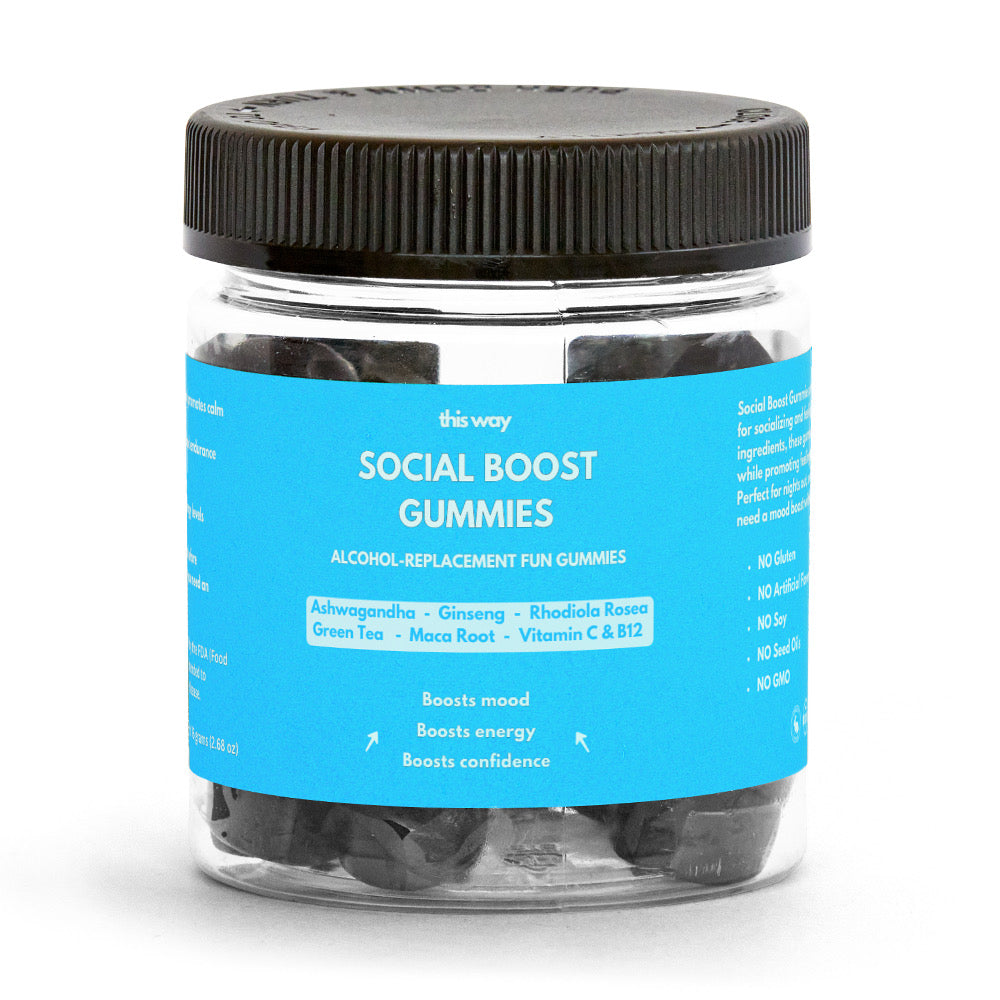 Social Boost Gummies - Fuel Your Party