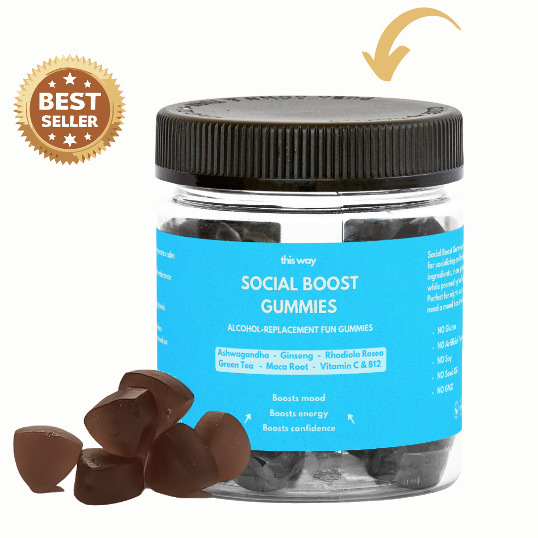 Social Boost Gummies - Fuel Your Party